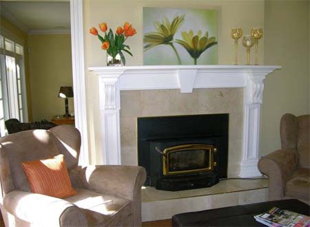 Gypsum Wall Unit Fireplace Design M-902